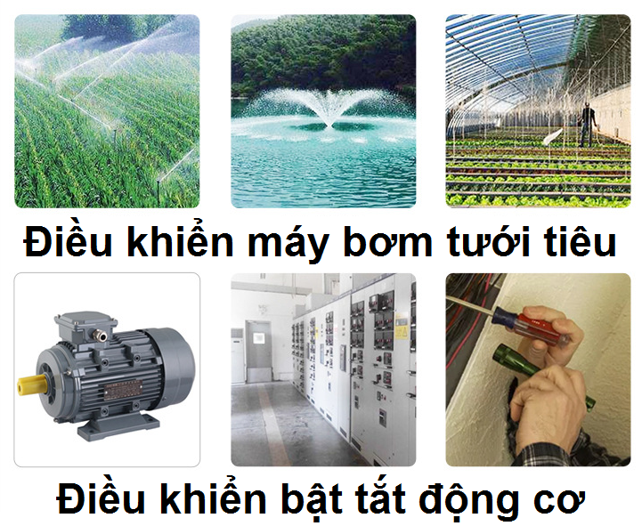 Công Tắc Điều Khiển Từ Xa Công Suất Lớn 3 Pha 380V 11KW Sóng RF 433Mhz WT380