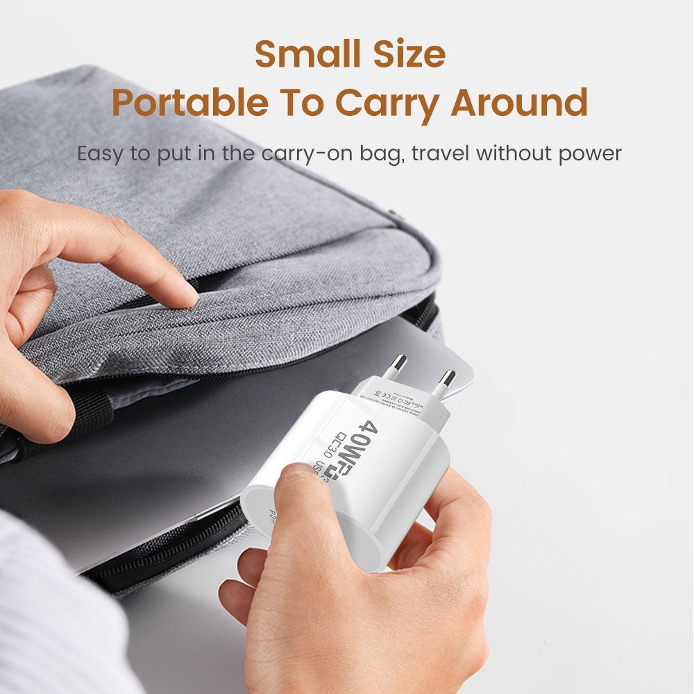 Cốc Sạc Nhanh 3 Cổng USB 40W Type C 3.0 Cho Điện Thoại - miếng lót chuột