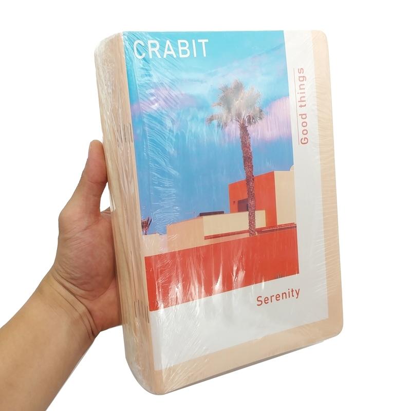 Vở Serenity Kẻ Ngang 120 Trang - Crabit Notebuck 1615 (Mẫu Màu Giao Ngẫu Nhiên)