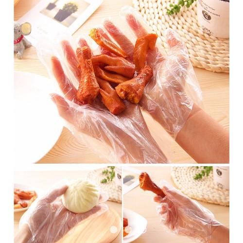 Hộp 100 Găng Tay Nilong Dùng 1 Lần