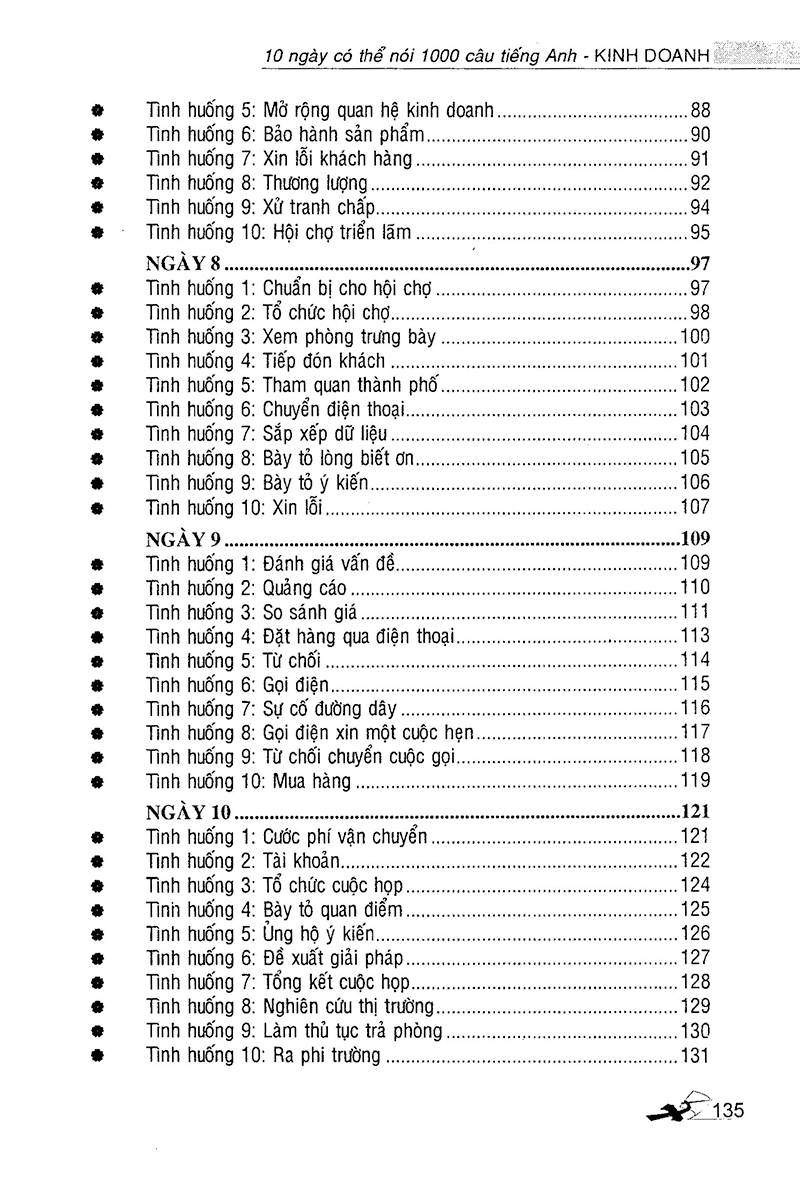 10 Ngày Có Thể Nói 1000 Câu Tiếng Anh Kinh Doanh (Kèm CD) - Vanlangbooks