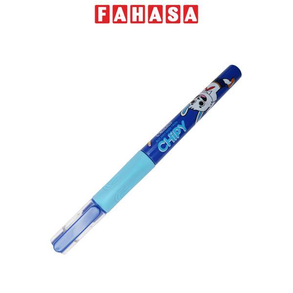 Bút Máy Chipy - Thiên Long FTC-020 - Thân Xanh - Mực Xanh