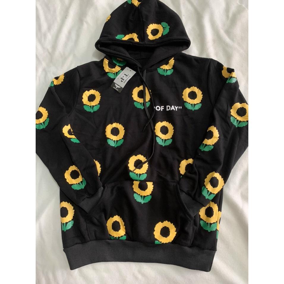 Áo hoodie hoa cúc nam nữ chất nỉ ngoại mềm mịn,thoáng mát phong cách chuẩn teen freesize từ