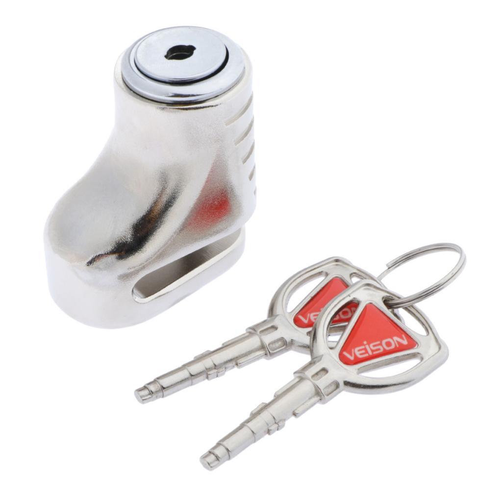 Zinc Alloy Waterproof Motorcycle Antitheft Wheel Disc Brake Lock