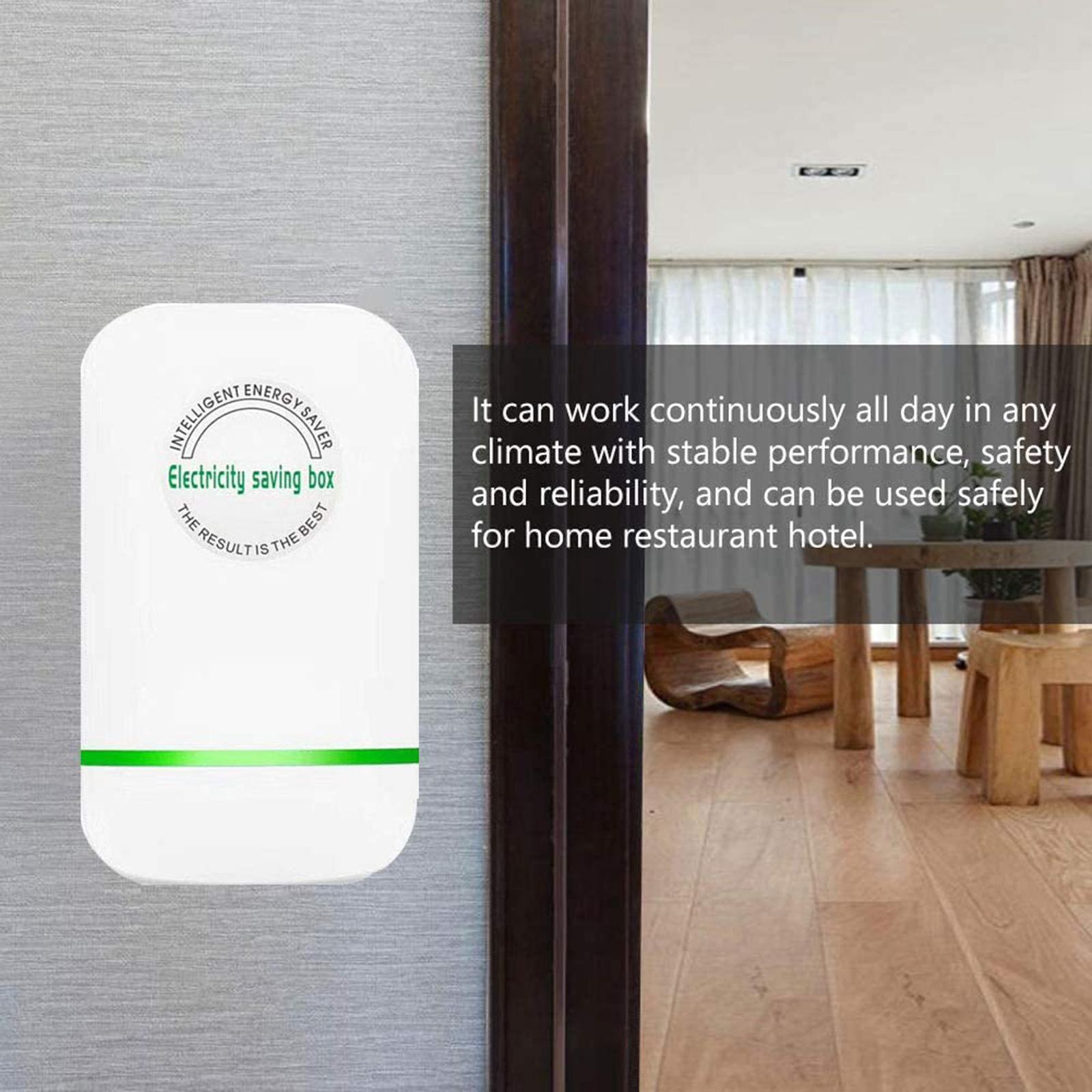 Portable Electricity Saving Box Power Energy Factor Saver 28KW AC90-250V US Plug