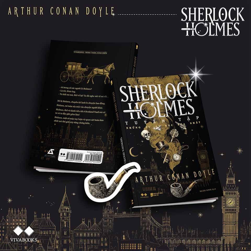 Sách SHERLOCK HOLMES Tuyển Tập - Bản Quyền