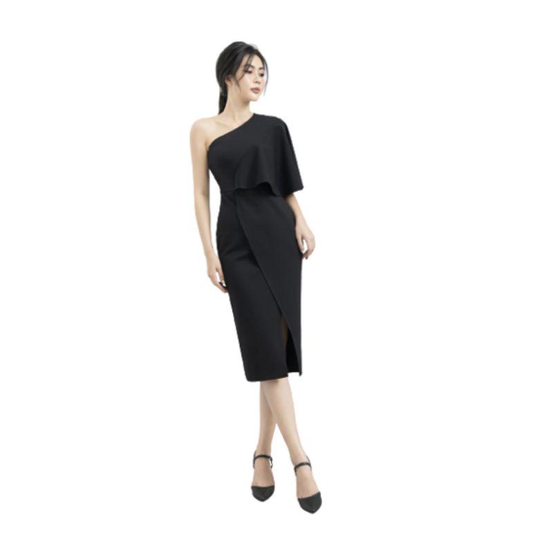 Đầm lệch vai