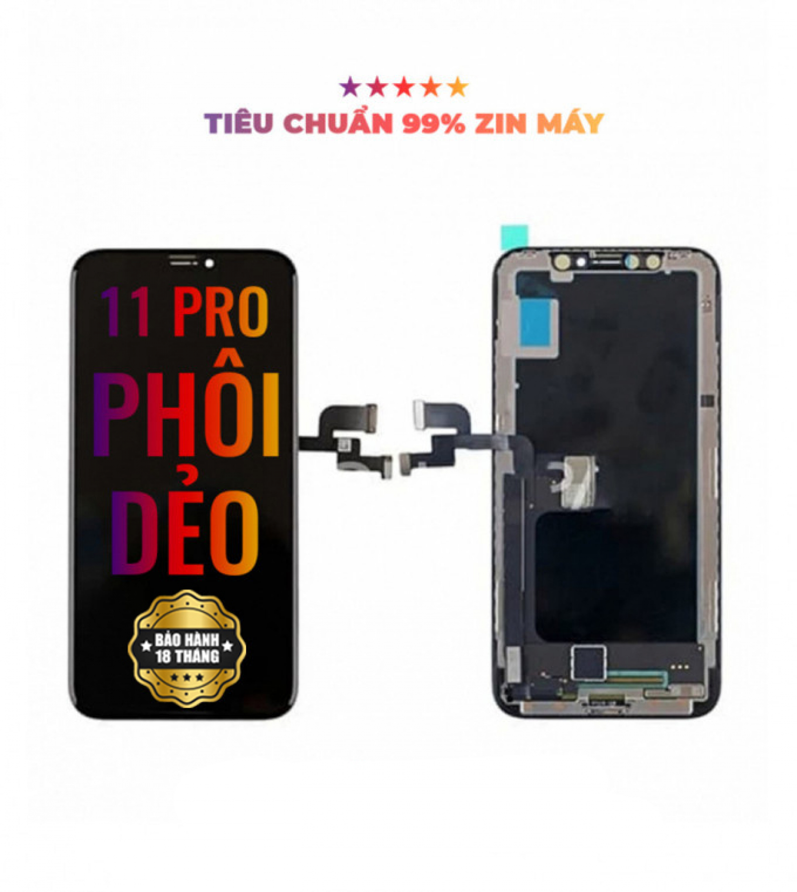 Màn hình DURA dành cho iPhone 11 Pro hàng chính hãng