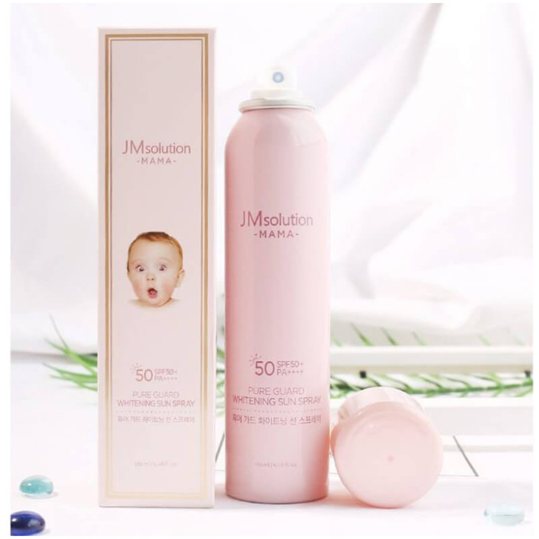 Xịt Chống Nắng JM Solution Mama Pure Guard Whitening Sun Spray