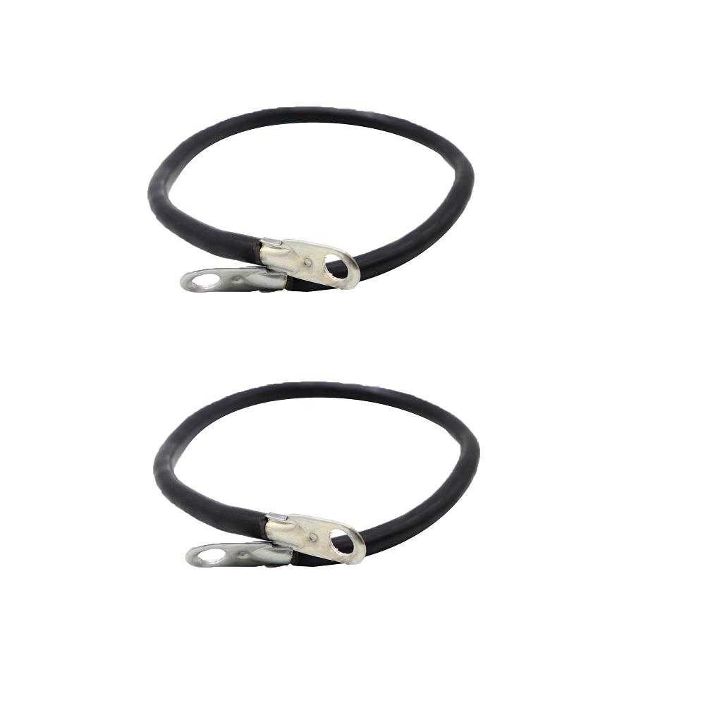2x Gauge Battery Cable Wire for Auto Marine Marine Boat Replacement