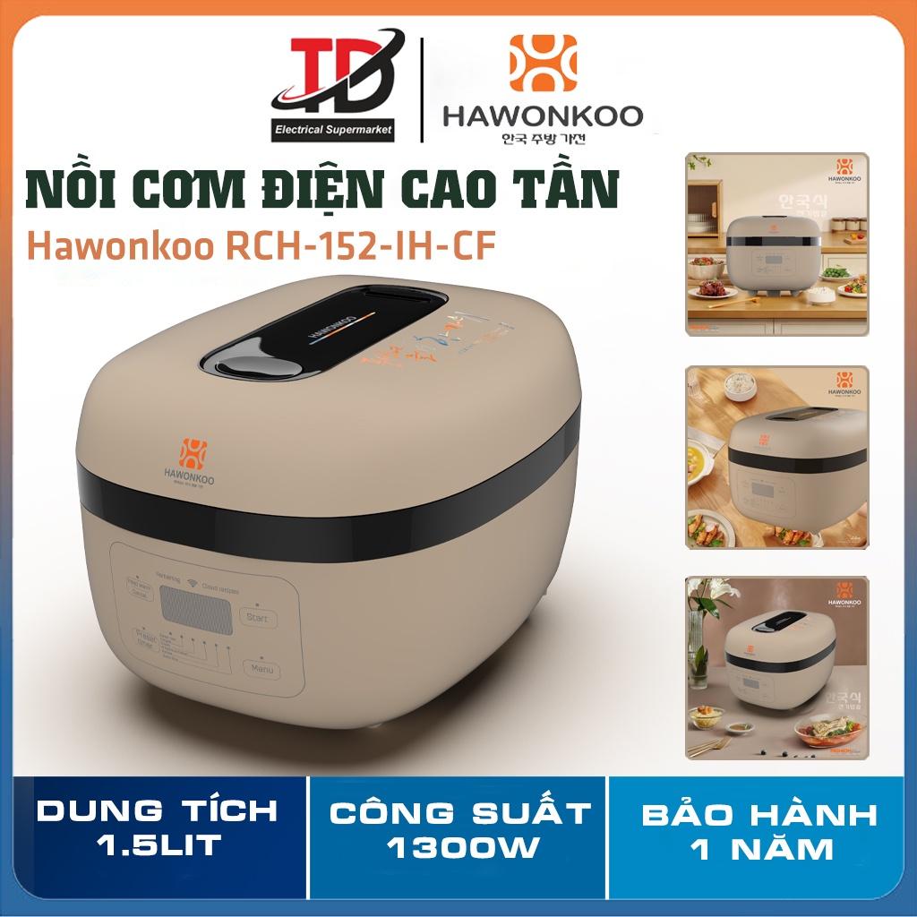 Nồi Cơm Điện Cao Tần Hawonkoo RCH-152, 1300W-1.5Lit, 7 Chế Độ Nấu, Hàng Chính Hãng