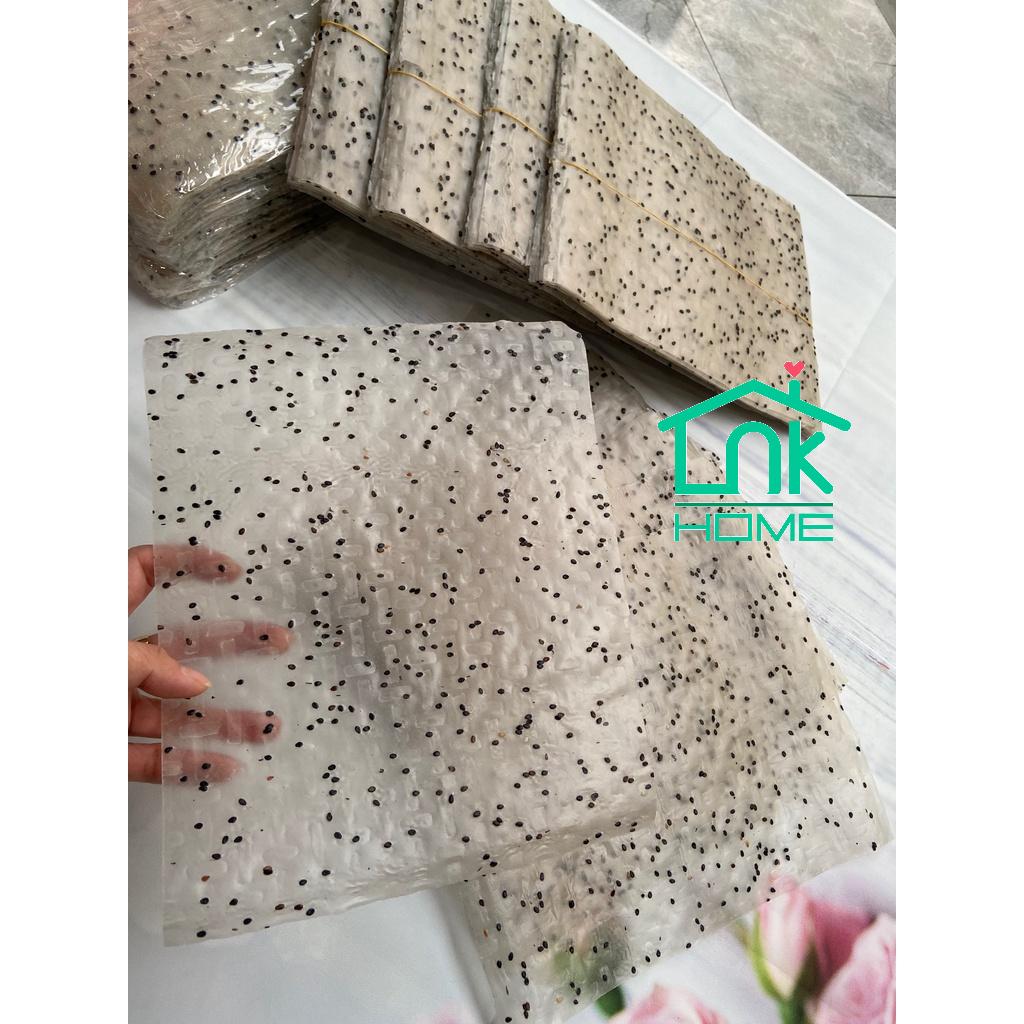 1 Xấp Bánh Tráng Mè Đen Loại 1 Đặc Sản Phan Rang Tháp Chàm