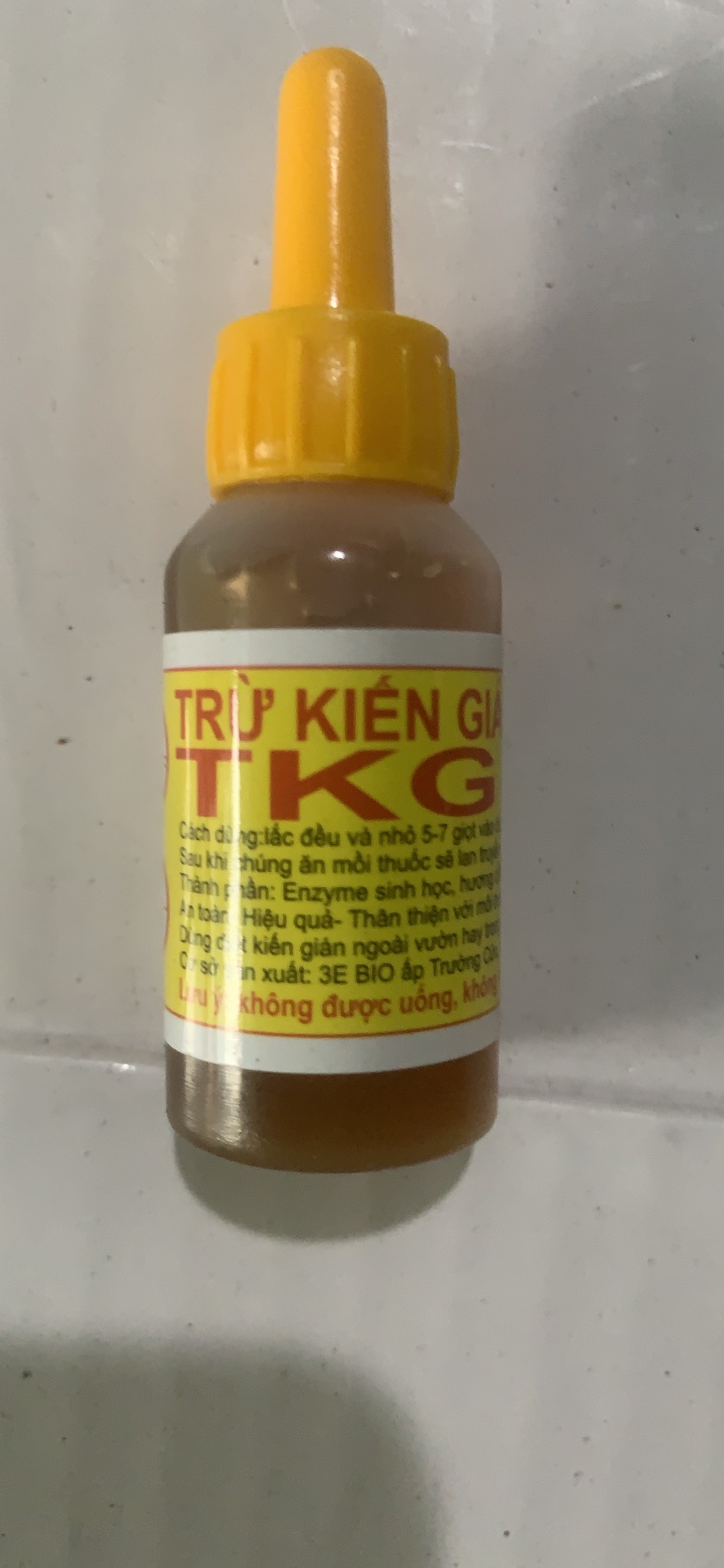 Chế Phẩm TKG - BIO Diệt kiến gián sinh học an toàn lọ 10ml