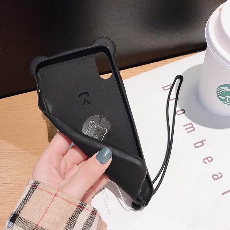 Ốp Lưng Hình Tai Gấu Dành Cho iPhone