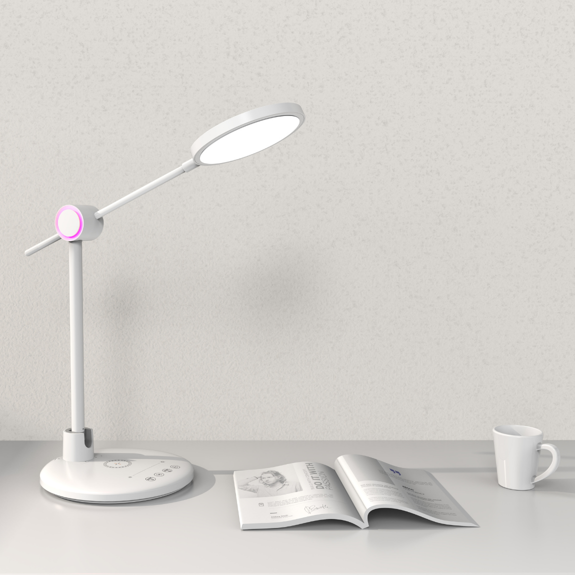 Đèn Bàn Học LED RG0 Tamayoko 3 Chế Độ Ánh Sáng Bảo Vệ Mắt Chống Cận Thị Không Phát Xạ Ánh Sáng Xanh Model TB-55S/SW