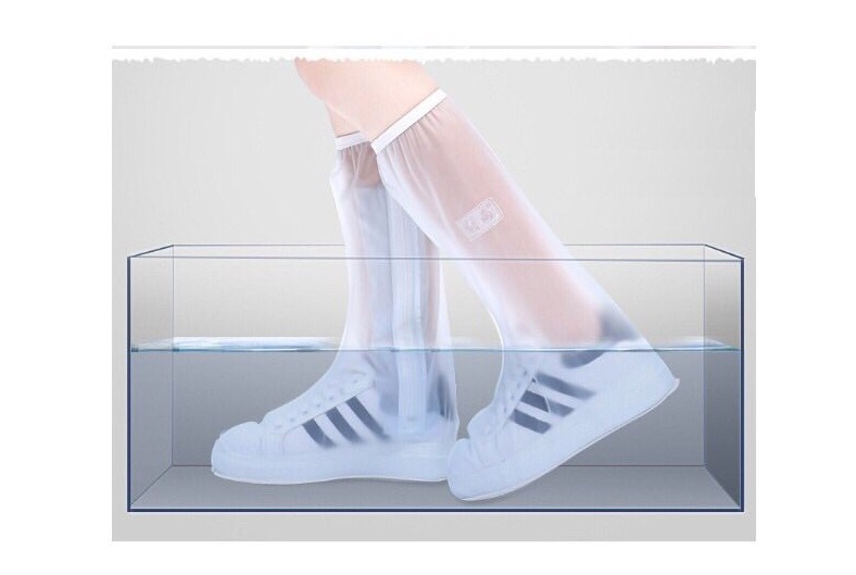 Bao giày không thấm nước, chống trượt, ủng giày đi mưa siêu nhẹ