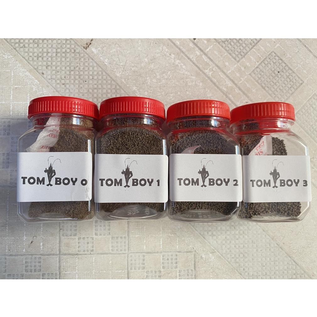 Hủ 500gr Cám Tomboy TB 0 - 1 - 2 -3 Cho Cá - Tép - Tôm - Guppy-Betta-Mún-Neon-Thuỷ Sinh-7 màu-RanChu-Cá Vàng