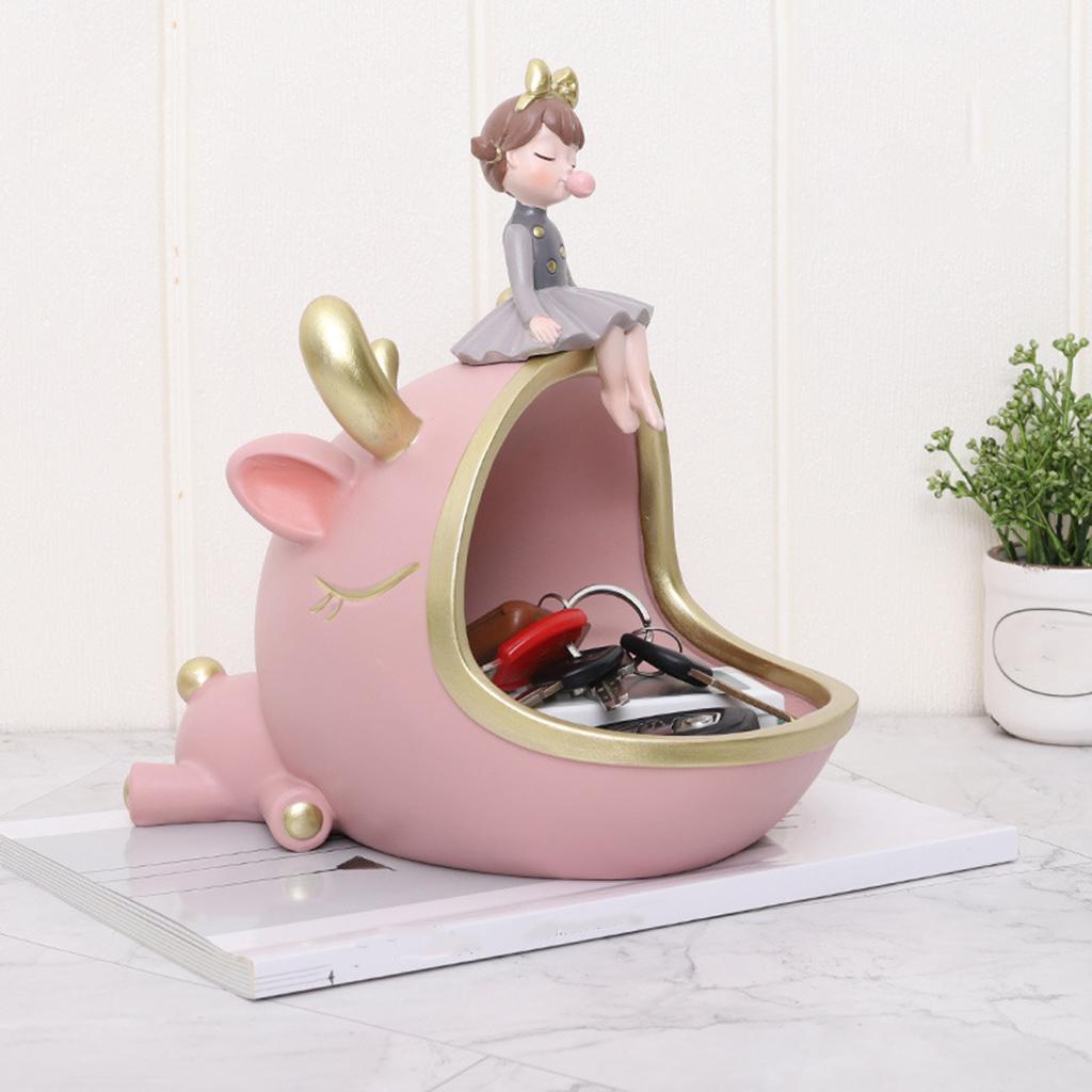 Table Resin Fruit Storage Box Decor