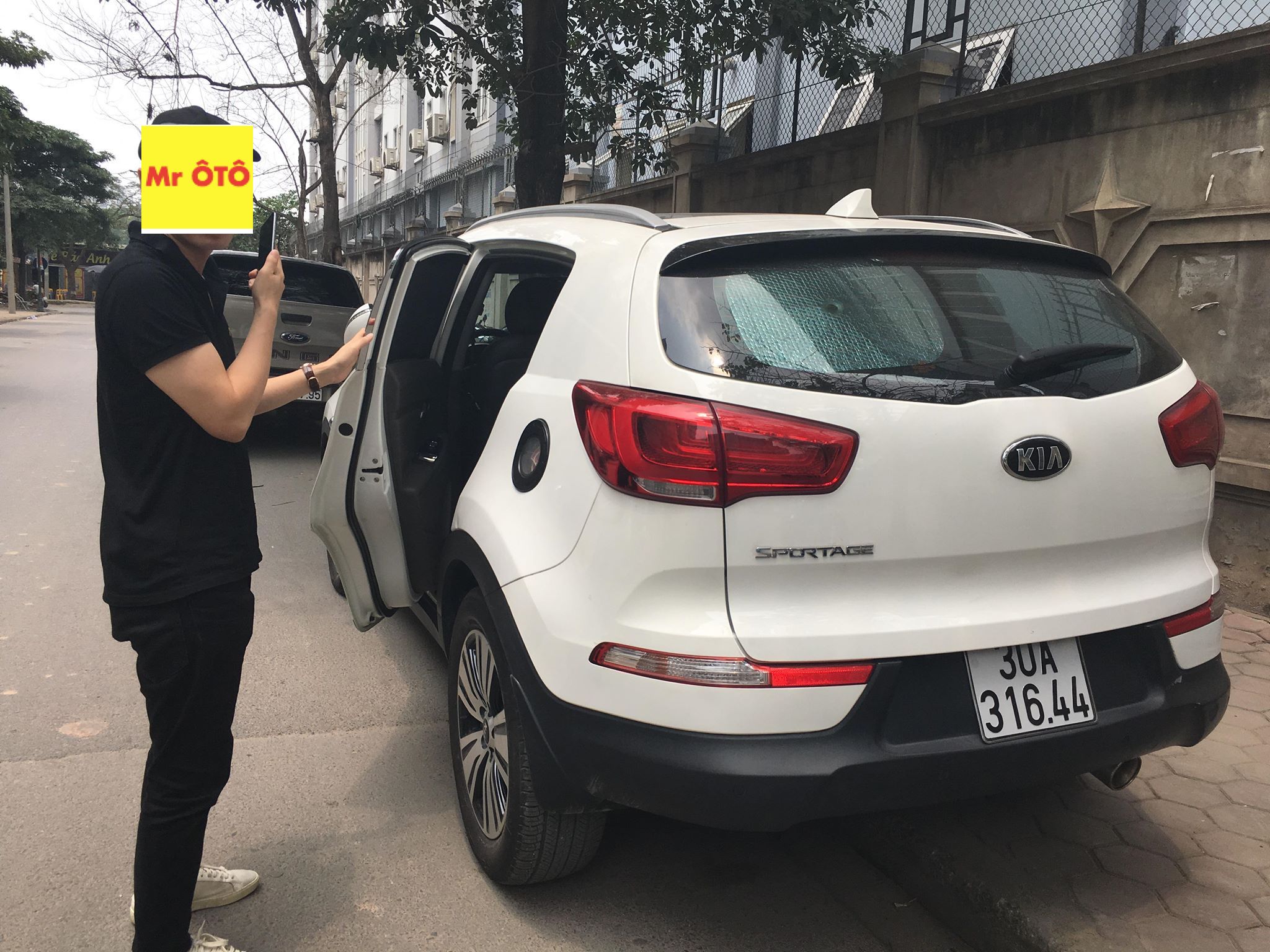 Rèm Che nắng xe KiA Sportage 2010-2014 loại 1 có hút nam châm