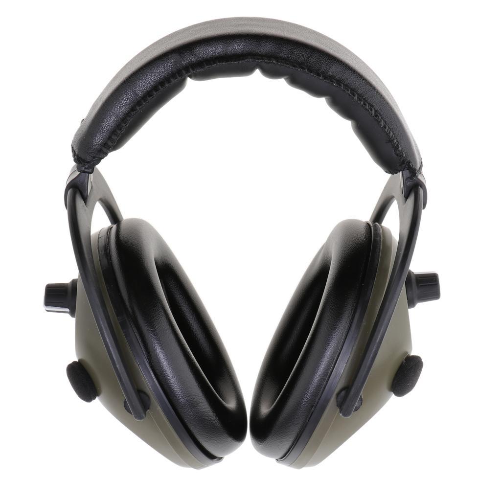 Electronic Shooting Earmuff, Professional Sound Amplification Noise Protection Ear Muffs, NRR 22 dB Great for Men Women Shooting and Hunting