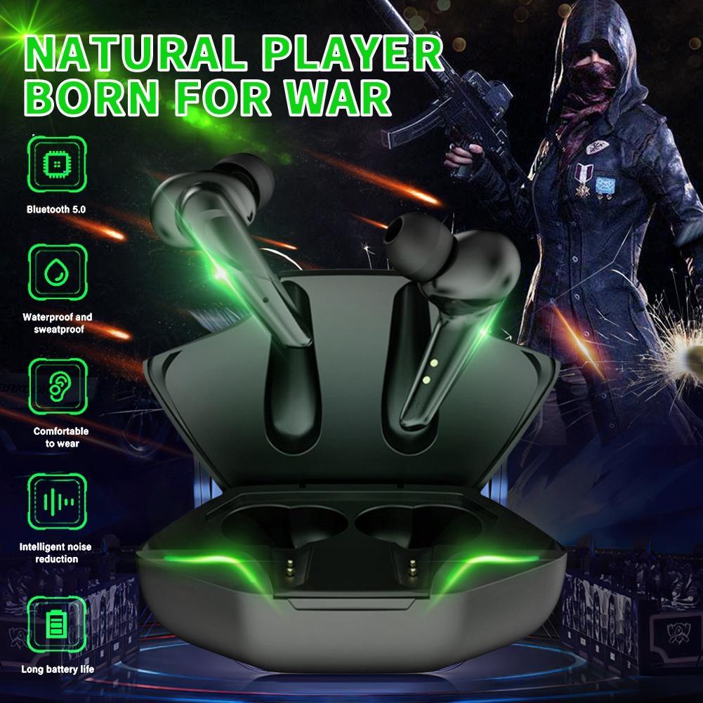 Tai Nghe Gaming Không Dây Apro366 5.0 TWS, Bass mạnh mẽ, độ trễ cực thấp khi chơi game, tai nghe gaming bluetooth