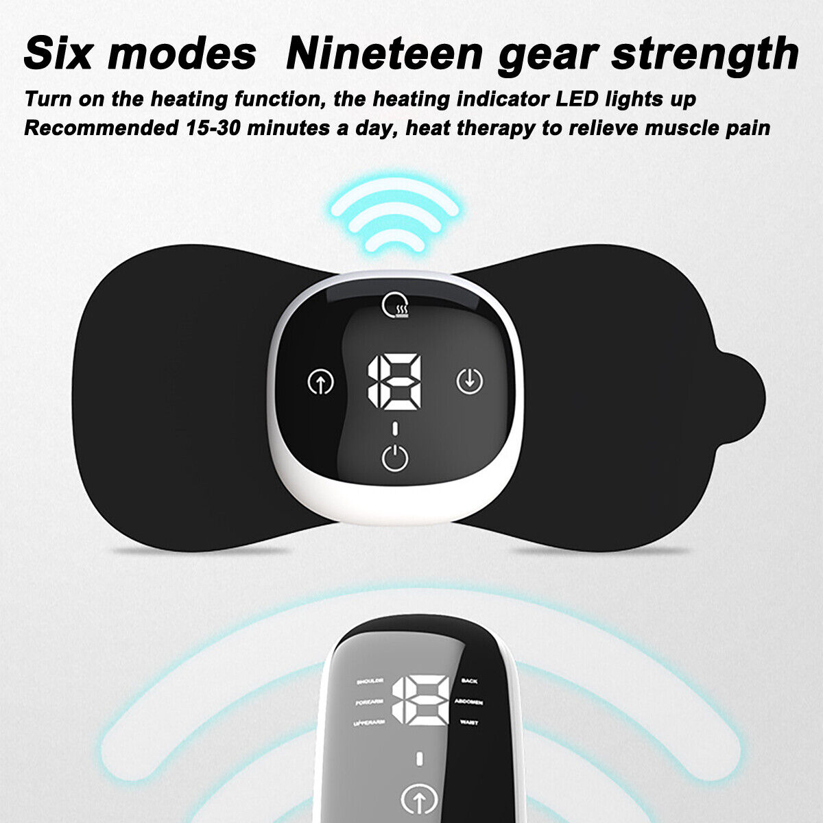 Máy massage cổ mini Portable Electric Neck Massager Cervical EMS