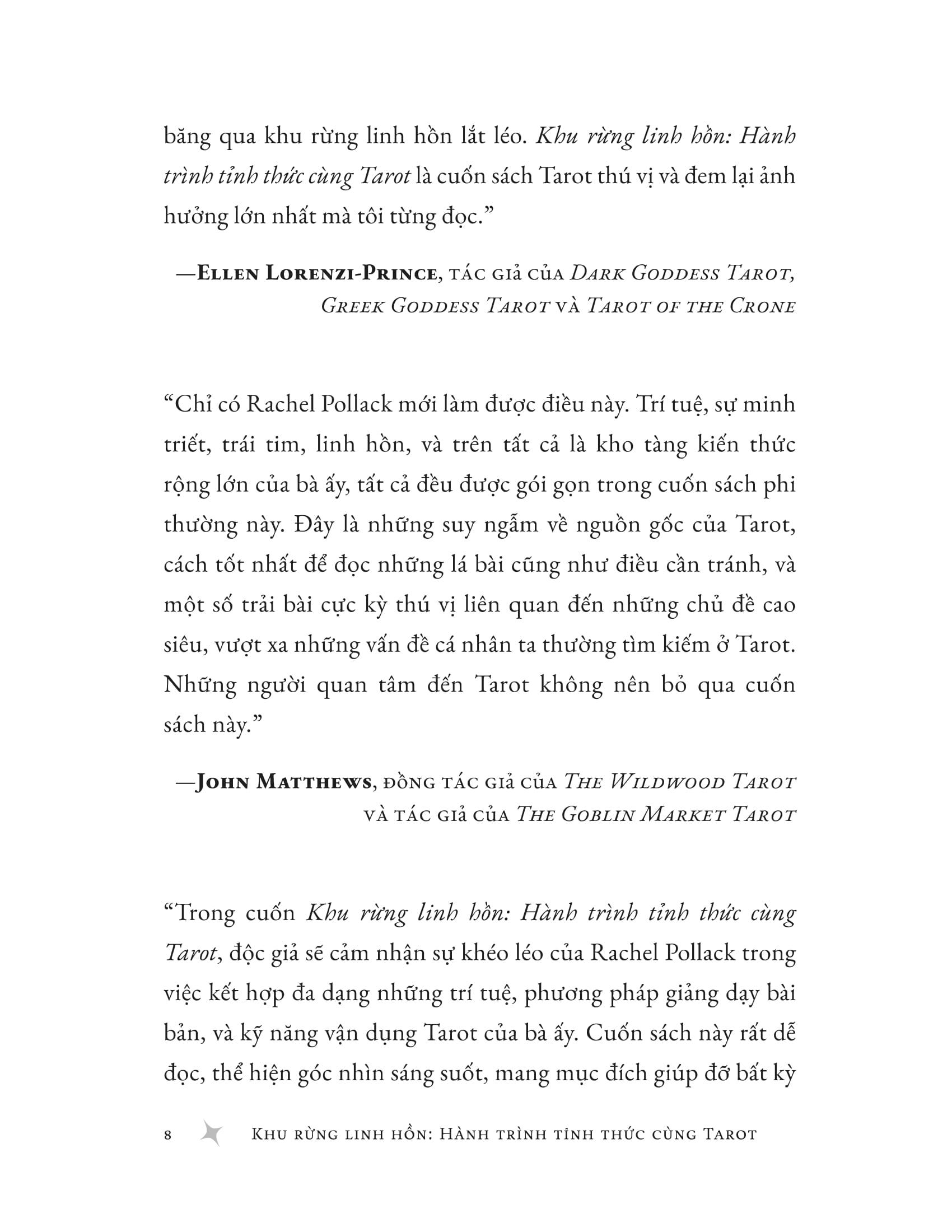 Sách - Khu Rừng Linh Hồn - Hành Trình Tỉnh Thức Cùng Tarot