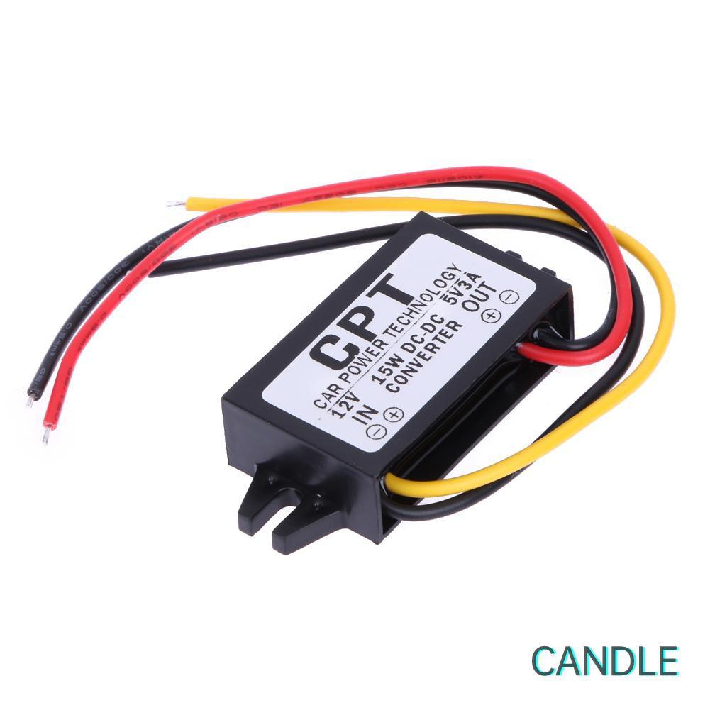 Bộ Chuyển Đổi Nguồn Điện Dc Sang Dc 12v Sang 5v 3a 15w Cho Xe Hơi