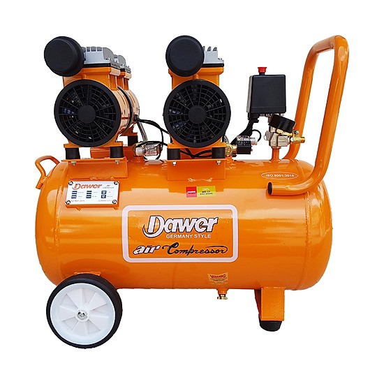 Nén Khí Không Dầu Dawer DA 550-30 800W 30L