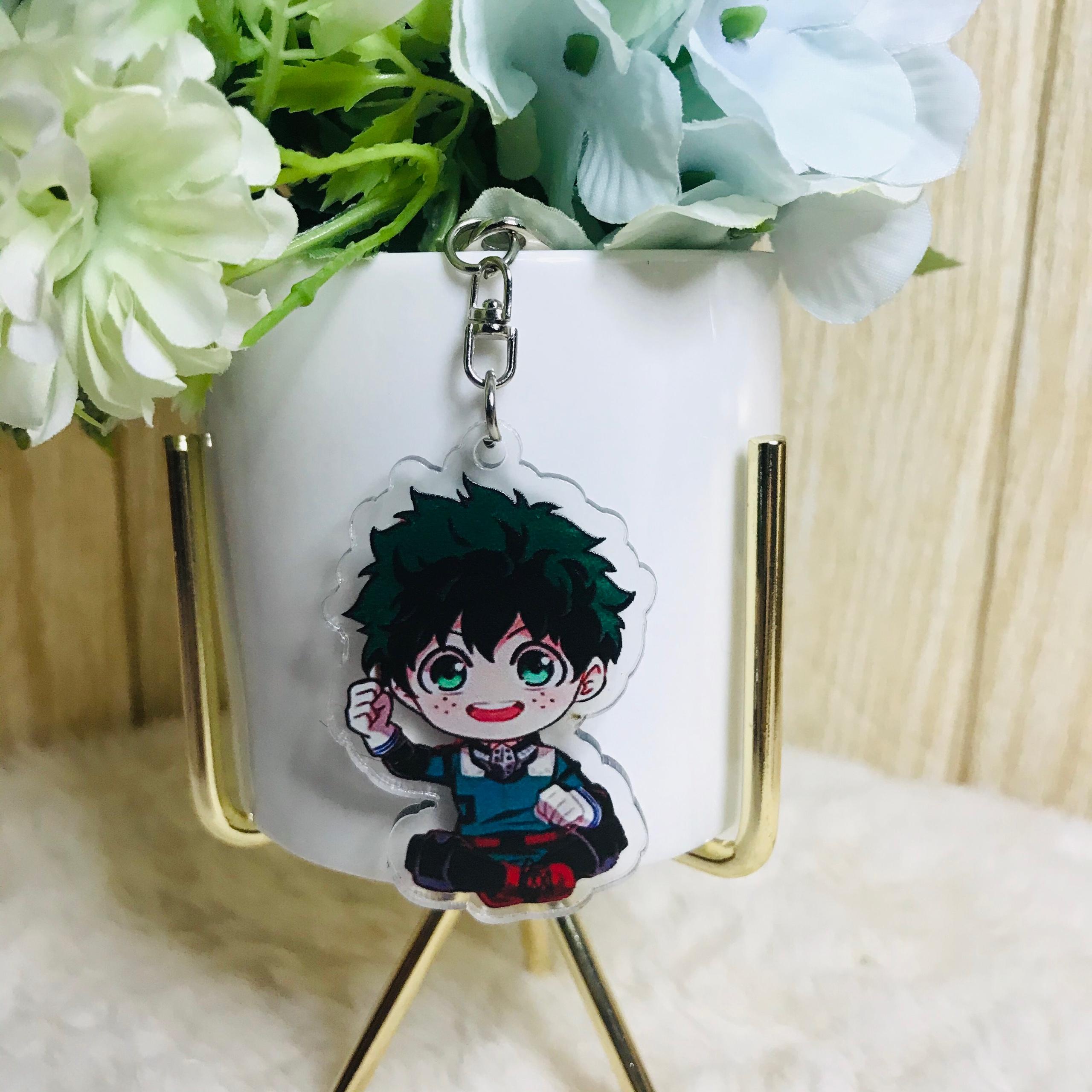 Móc khóa mica trong Boku no Hero Academia ver ngồi quà tặng xinh xắn dễ thương tặng thẻ Vcone