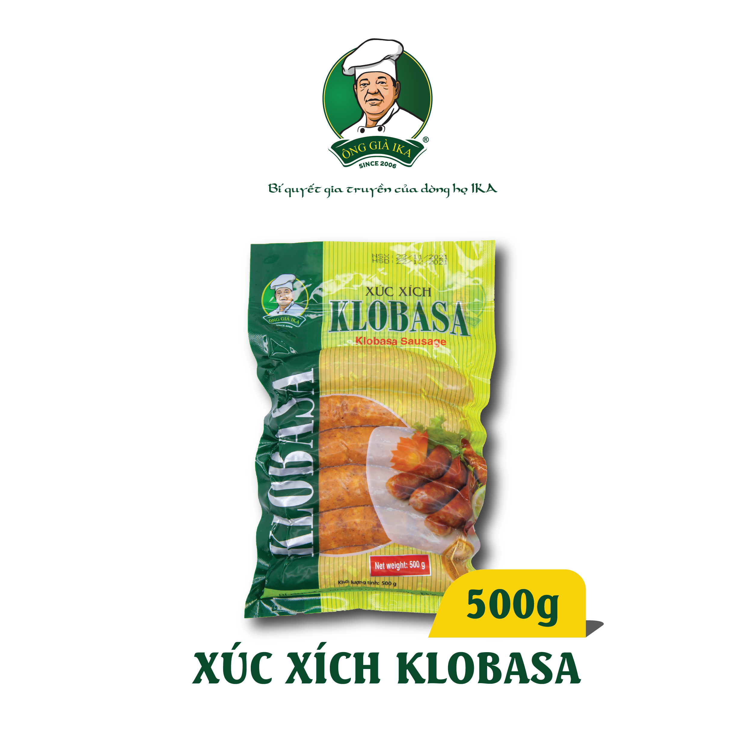 [Chỉ Giao Hà Nội] Xúc xich Klobasa 500g