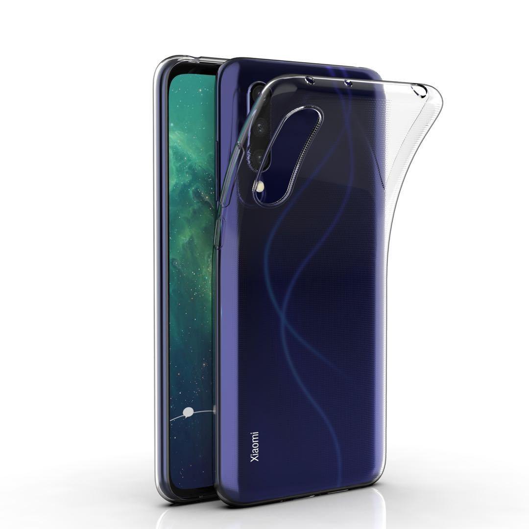 Ốp lưng silicon dẻo trong suốt cho Xiaomi Mi CC9e siêu mỏng 0.5 mm