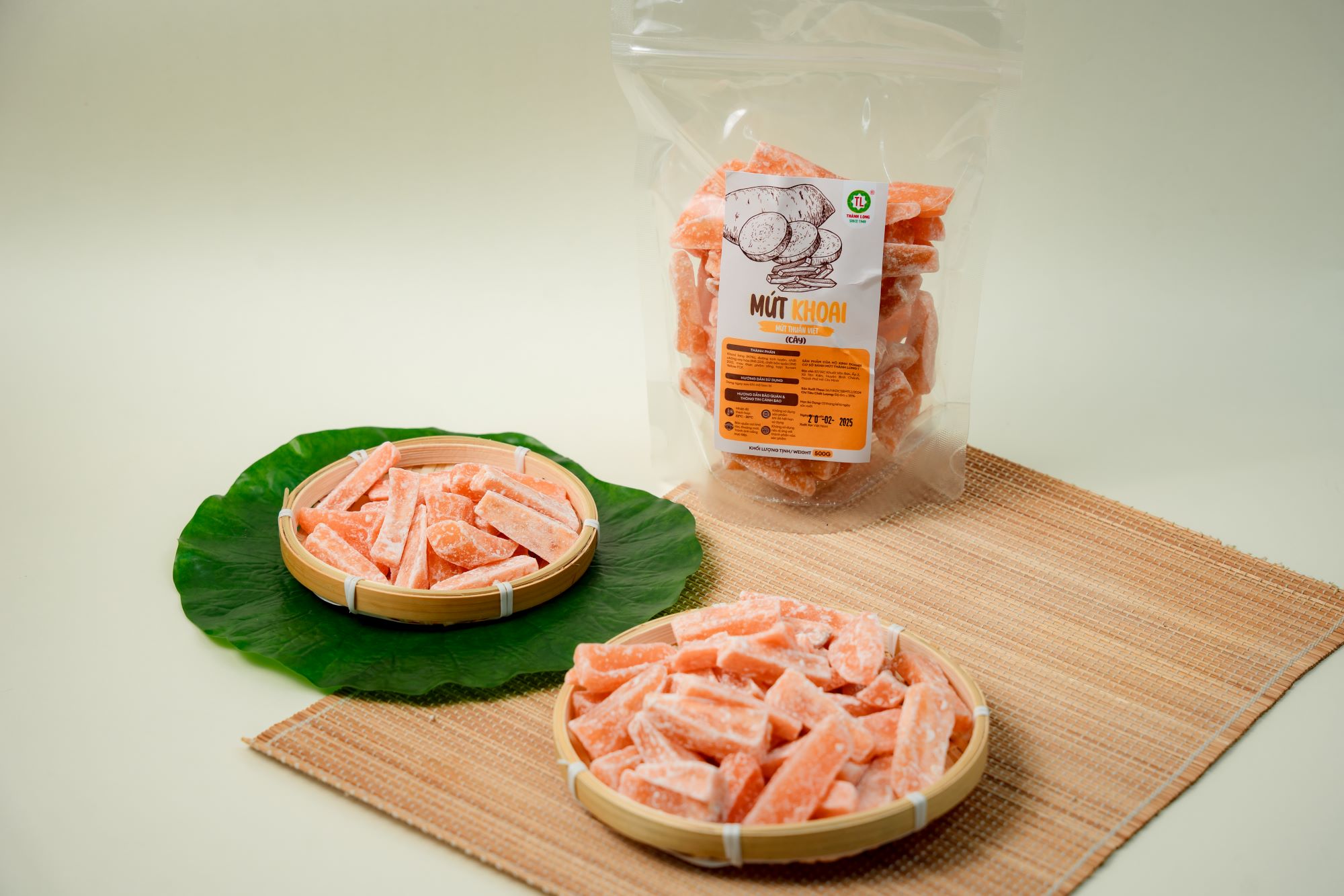 MỨT KHOAI LANG THÀNH LONG GÓI 200G / 500G