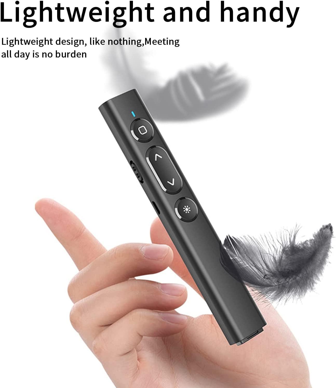 2 chế độ Trình bày Không dây 2.4GHz Phạm vi điều khiển 100m USB