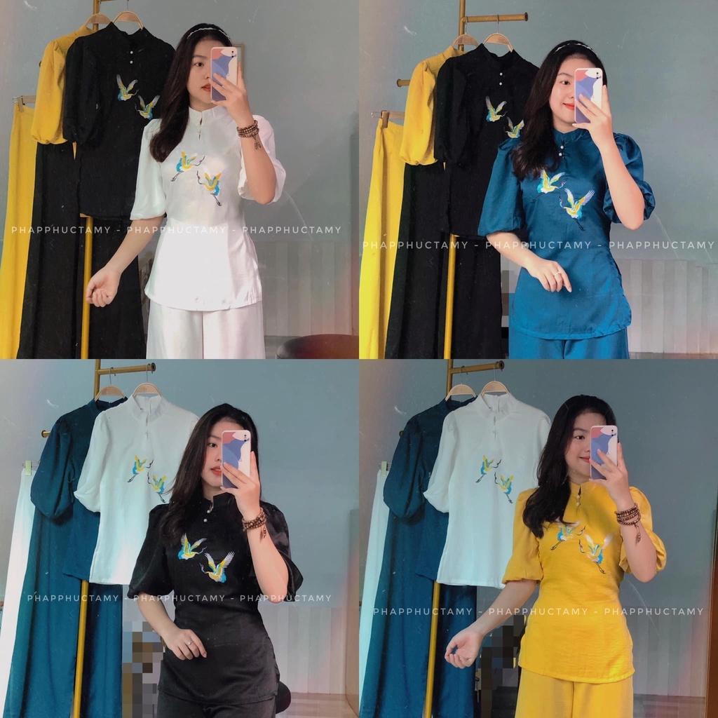 ĐỒ LAM ĐI CHÙA Mẫu Cặp Chim Hạt Cao Cấp