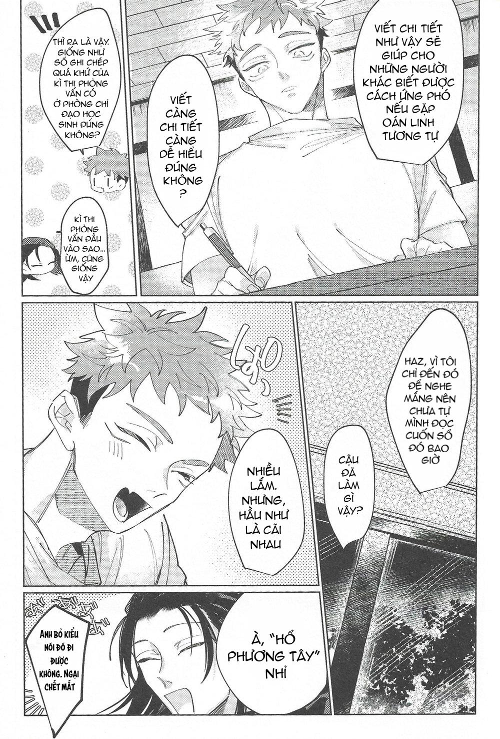 oneshot theo yêu cầu chapter 18 21