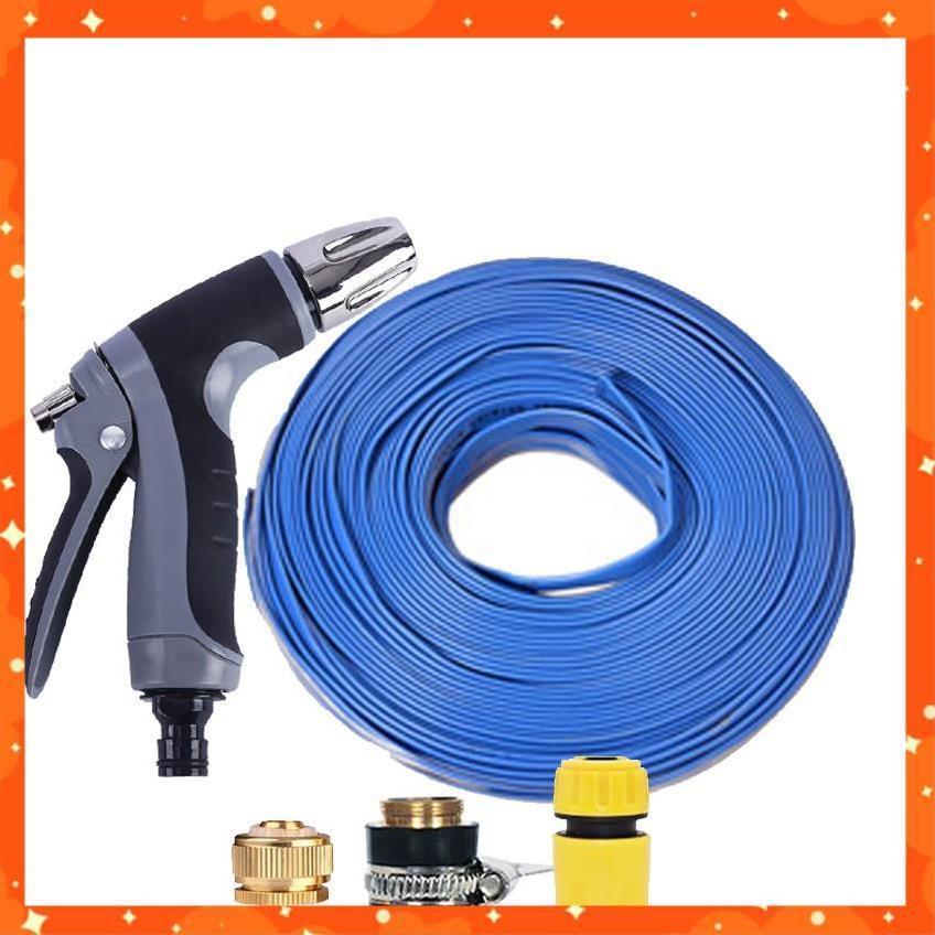 Bộ dây và vòi xịt rửa xe tưới cây tăng áp 3-5m 206817