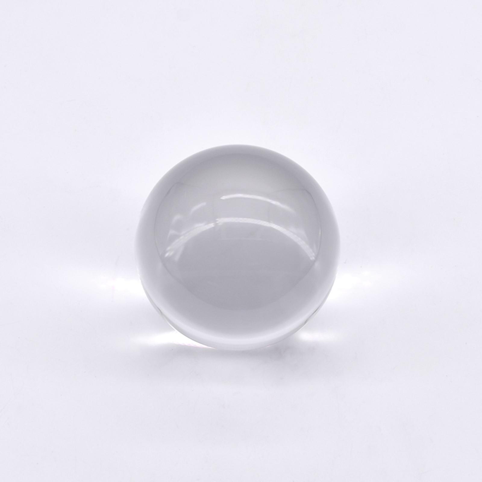 Clear Crystal Ball Crafts Ornaments Photography 8cm