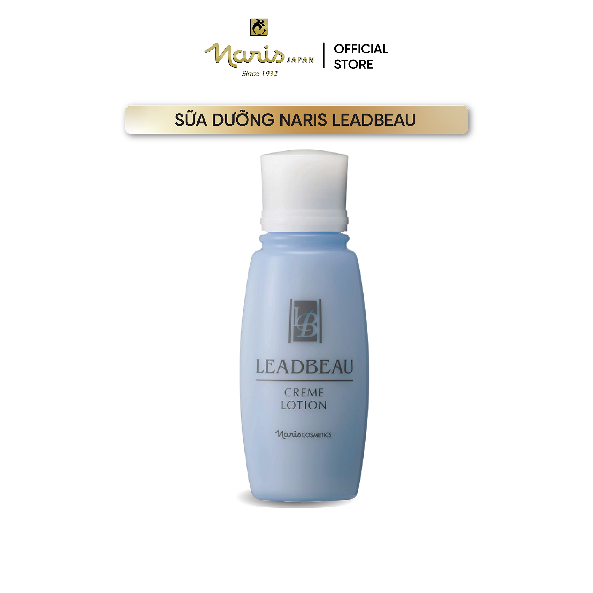 Hình ảnh Sữa dưỡng da Naris Leadbeau Creme Lotion 80ml/ 1 chai