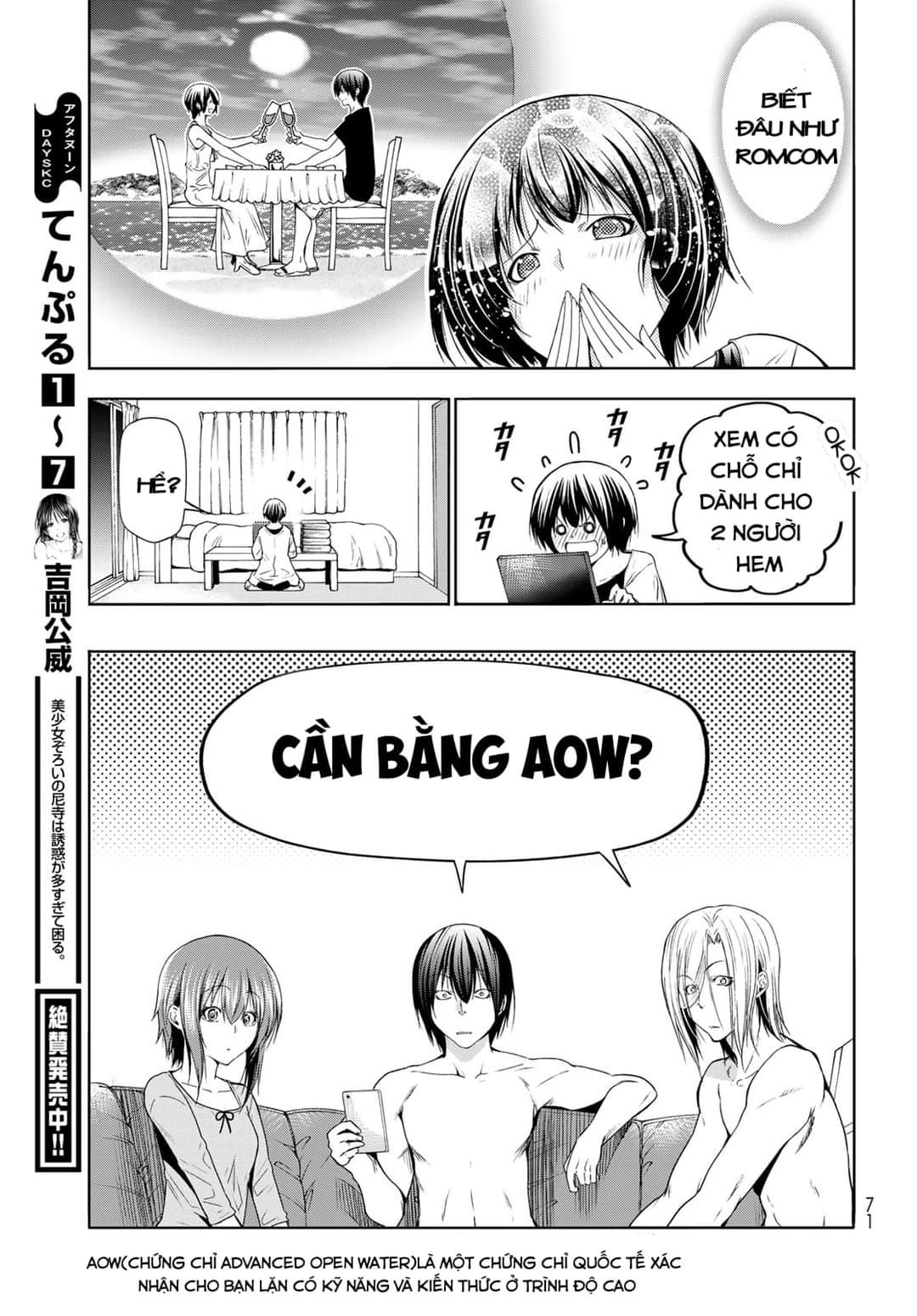 cô gái thích lặn - grand blue chapter 80 9