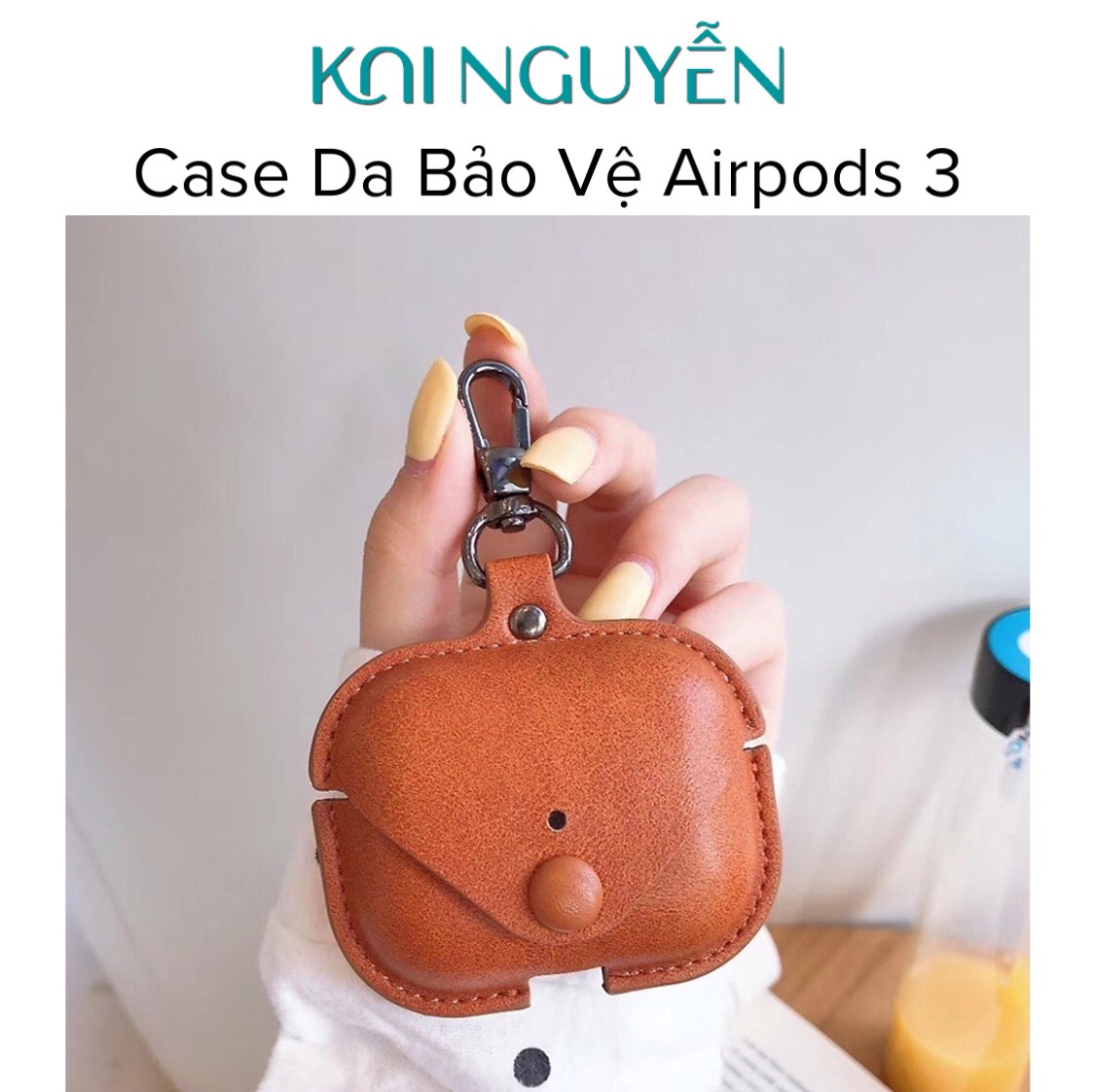 Case Ốp Bao Da Bảo Vệ Kai Protective dành cho Airpods3, Nhiều Màu, Sang Trọng - Hàng Chính Hãng