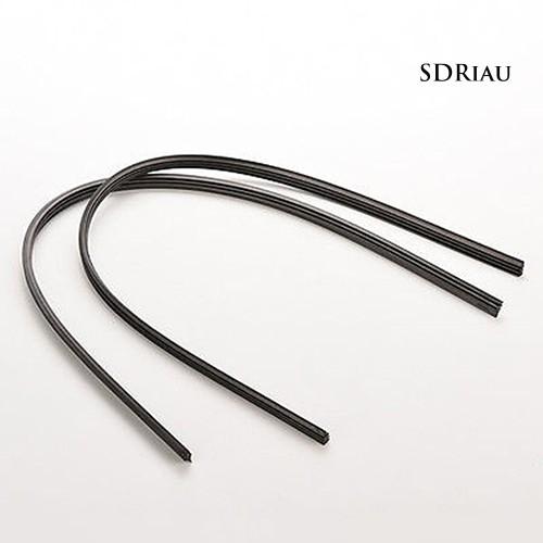 Set 2 Dây Cao Su Thay Thế Cho Cần Gạt Nước Kính Chắn Gió Xe Hơi 6mm