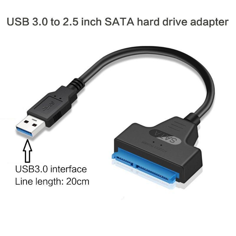 Dây Cáp Chuyển Đổi Usb 3.0 / 2.0 / Type C Sang 2.5 Inch Sata Cho Ổ Cứng 2.5 '' Hdd / Ssd