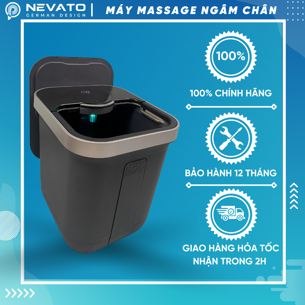 Máy Massage Chân Thải Độc Tăng Sức đề kháng NEVATO NVF605