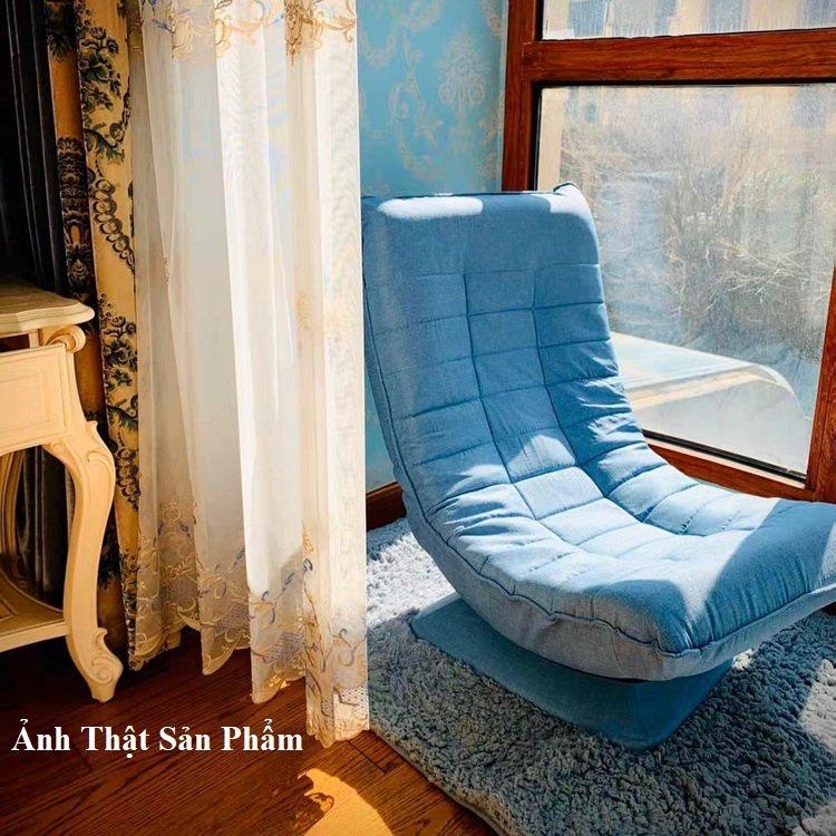 Ghế thư giãn mặt trăng xoay 360 độ, ghế đọc sách, ghế sofa lười