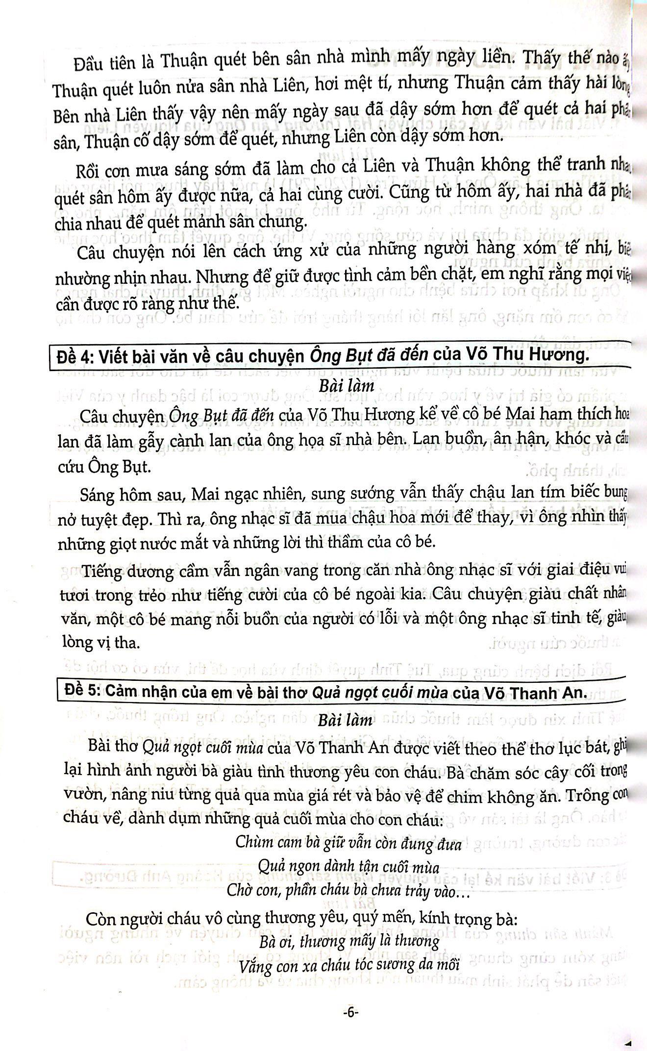 Những Bài Văn Chọn Lọc 4