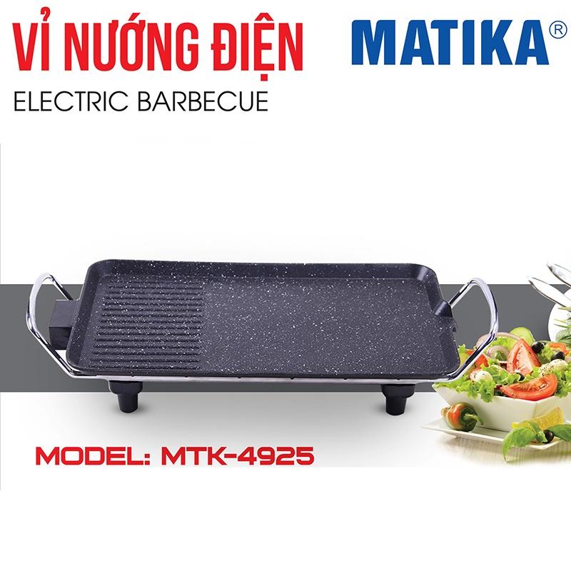 Bếp Nướng Điện MATIKA 1500W MTK-4925 - Hàng chính hãng