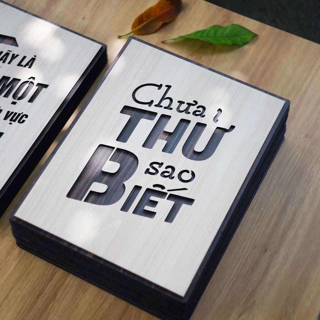 Tranh động lực TBIG093: Chưa thử sao biết