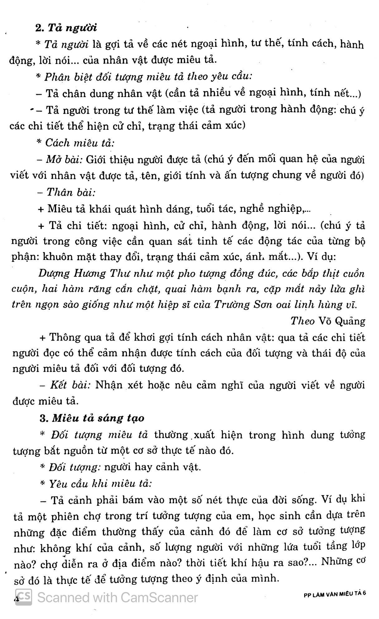 Phương Pháp Làm Văn Miêu Tả 6 (Tái Bản 2019)
