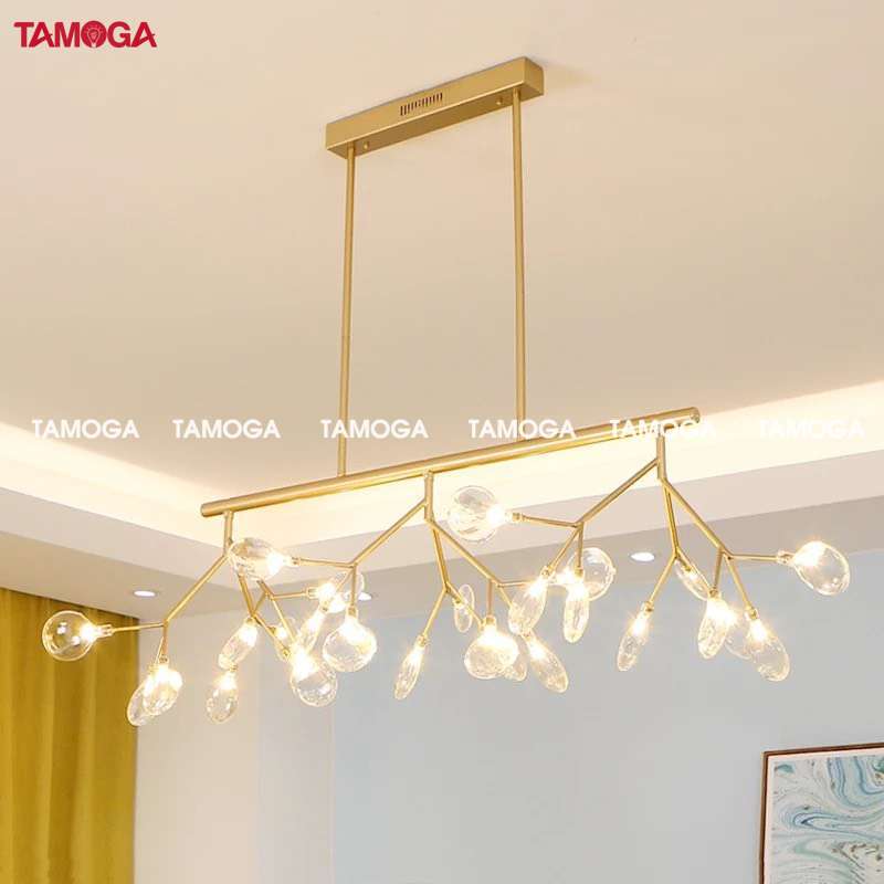 Đèn trần phòng khách trang trí pha lê TAMOGA OTAS 6985